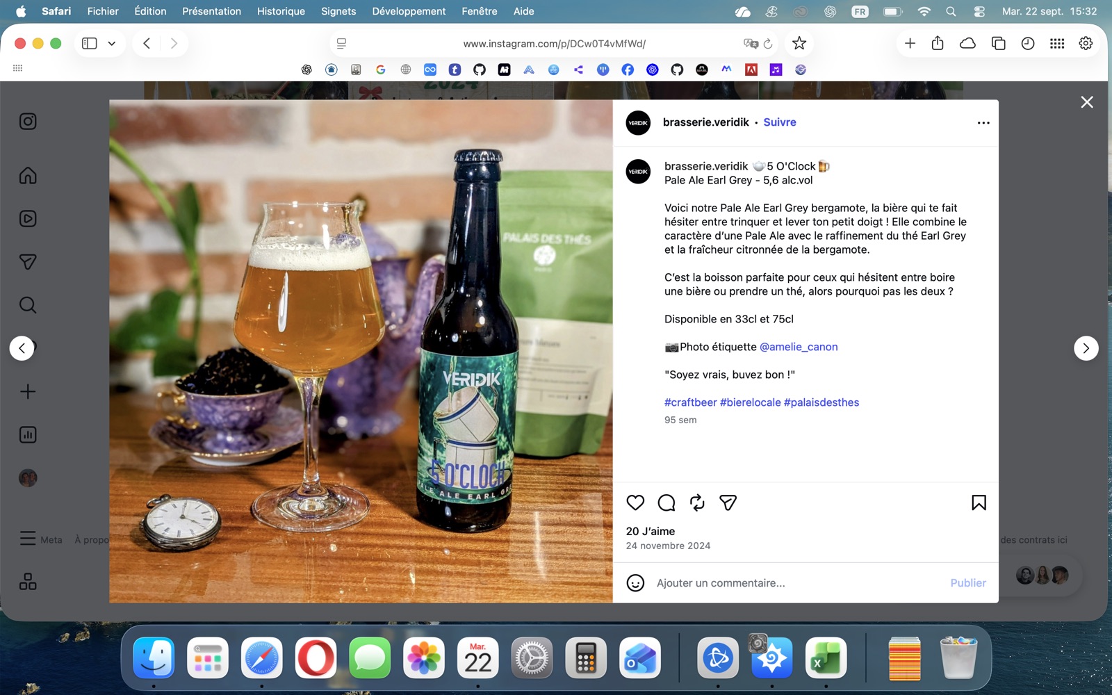 5 O'Clock, bière Veridik